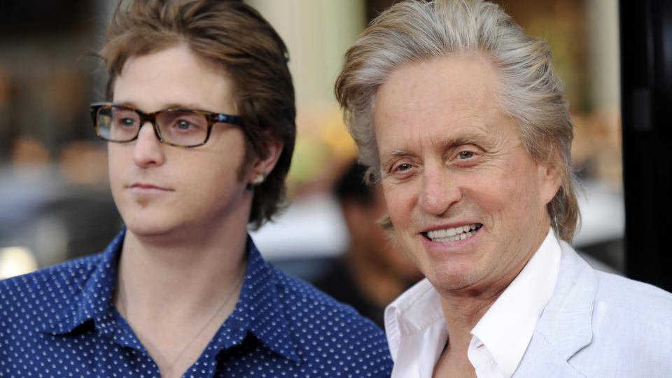 SMUGLET HEROIN I TANNB�RSTE: Michael Douglas' s�nn Cameron. Foto: Chris Pizzello/AP