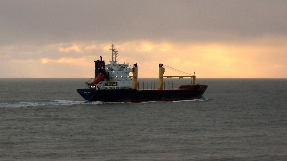 FUNNET: Den russiske utenriksministeren opplyser av Arctic Sea er funnet. Foto: Sovfracht/Reuters/Scanpix