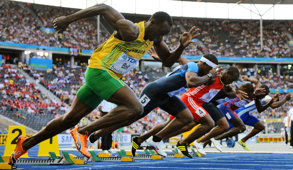 SOM SKAPT FOR SPRINT:  494 av verdens 500 raskeste menn og kvinner har vest-afrikansk opprinnelse, men s� enkelt er det likevel ikke � vinne i sprint, skriver Esten O. S�ther.Foto: SCANPIX/AFP PHOTO DDP / MICHAEL KAPPELER