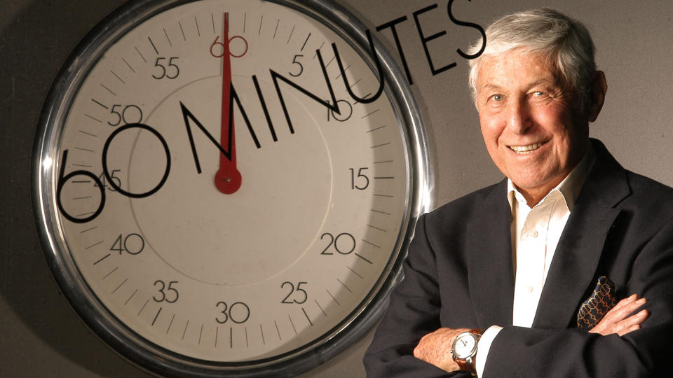 D�DE I DAG: Don Hewitt blir ofte omtalt som de moderne tv-nyhetenes far. Han d�de i sitt hjem i dag, 86 �r gammel. Foto: Jom Cooper / AP