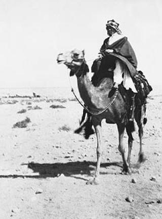 LAWRENCE OF ARABIA: B�de T.E. Lawrence og Gertrude Bell var betatt av araberne, og grunnla det hasjemittiske konged�mmet. Foto: Wikimedia Commons