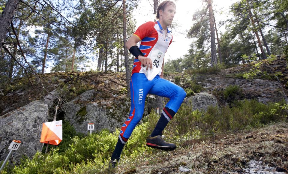 FJERDEPLASS: Orienteringstalentet Olav Lundanes kom p� fjerdeplass p� VM-sprinten, men var allikevel forn�yd selv om pallen glapp.Foto: Cornelius Poppe / SCANPIX .