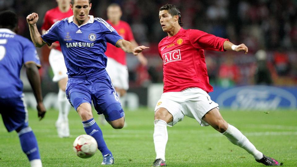 KAN BARE ERSTATTES AV MESSI: Frank Lampard er klar p� hvem Manchester United burde ha kj�pt dersom �nsket var fylle rommet etter Cristiano Ronaldo. Foto: EPA/SERGEI