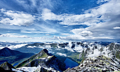 UTSIKT:Tipset om turen til Saudehorn og dette flotte bildet ga dr�mmetur til Lofoten.    Foto: Per Tore Molv�r