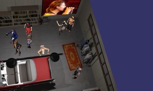 AVATARER P� MUSEUM: I Virtuelle Rockheim kan din avatar boltre seg i norsk rock og pop fra de siste ti�rene.