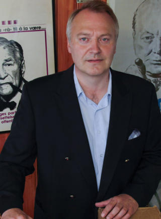 UT MOT FpU og Unge H�yre:  Vidar Kleppe er sv�rt kritisk til forlaget fra FpU-leder Ove Vanebo og Unge H�yre-leder Henrik Asheim om � kutte i dagpengeordningen. Foto: Tor Erik Schr�der