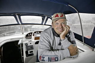 JAKTER MOT NORDKAPP: Tommy Steine. Foto: Truls Brekke