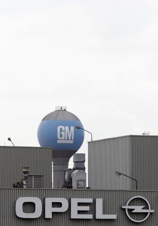  UNDER SAMME TAK:  I Antwerpen er GM og Opel fortsatt det samme.  Foto: REUTERS/SCANPIX.