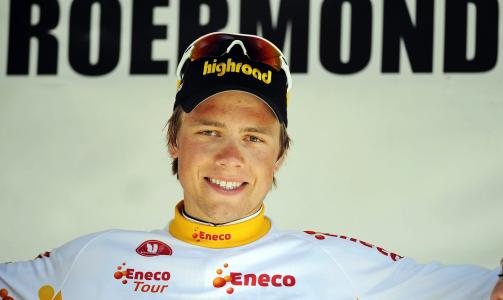 STOR SESONG: 22 �r gamle Edvald Boasson Hagen har gjort seg heit p� sykkelmarkedet denne sesongen. Foto: EPA