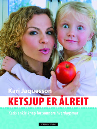  SKAL L�RE FOLKET � SPISE SUNT:  Kari Jaquessons nye bok ble lansert i dag. Foto: Cappelen Damm