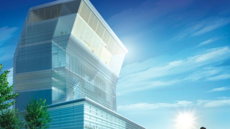 F�R MILJ�KRITIKK:  I dag vedtar Oslo bystyret at Lambda skal realiseres. Det m�ter massiv milj�-kritikk. Foto: Herreros Arquitectos.
