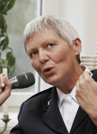 VIL HA MINISTER: Marit Myklebust er leder for Frelsesarmeens gatehospital i Oslo, tidligere Ap-ordf�rer og medlem av stoltenberg-utvalget som skal vurdere utdeling av gratis heroin. Foto: Hans Arne Vedlog/Dagbladet.