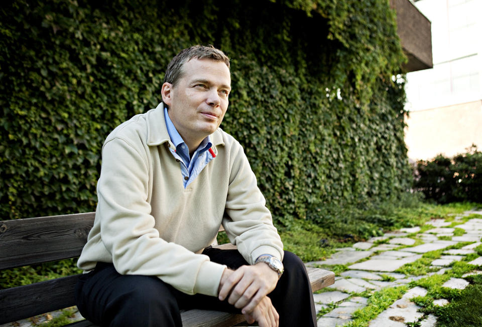 P� EGEN H�ND: Geir Isene (42) er ferdig med Scientologikirken. N� vil han kaste lys over det han mener er overtramp fra bevegelsens side. Foto: NINA HANSEN/DAGBLADET