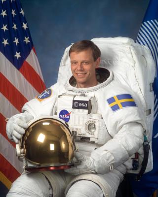 M� VENTE Christer Fuglesang. Foto: NASA/ESA