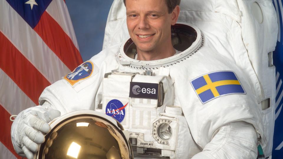 VINN... dette bildet, signert av den svenske ESA-astronauten Christer Fuglesang. Etter planen skytes Fuglesang opp p� et 13 dager langt oppdrag til ISS p� l�rdag morgen. Foto: ESA/NASA