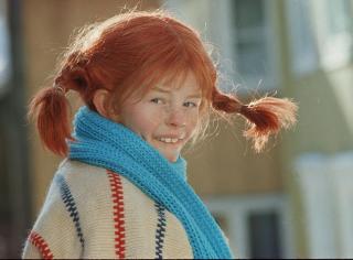 UFORGLEMMELIG: I Pippi-rollen i TV-serien og filmene som ble suksesser i mange land p� 60- og 70-tallet. Foto: SCANPIX