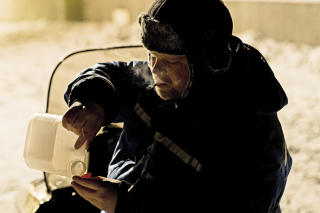 SPRITREISE: I �Nord� reiser Jomar nordover med fem liter sprit i bagasjen.