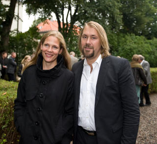  KOM SAMMEN:  Forfatter �sne Seierstad og kj�resten Trygve Seim. Foto: Glenn Svendsen/ Stella Pictures
