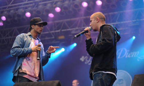 GREP DAGEN: Karpe Diem tok D�gnvill-publikummet �med til Oslo�. Foto: WILLY RUNDMO