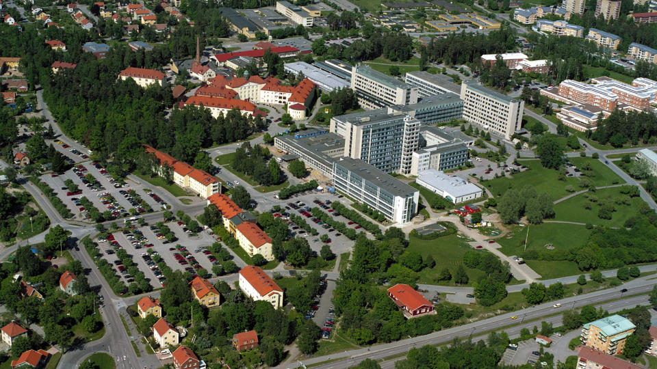 D�DE P� SYKEHUS:  De tre barna var innlagt p� Centrallasarettet i V�ster�s. Foto: Centrallasarettet