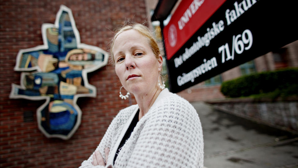 SLO ALARM: Hovedverneombud Mette B�ring ved Universitetet i Oslo varslet om seksuell trakassering, mobbing og hundsing av stipendiater og studenter ved Det odontologiske fakultet ved Universitetet i Oslo. Foto: Krister S�rb�