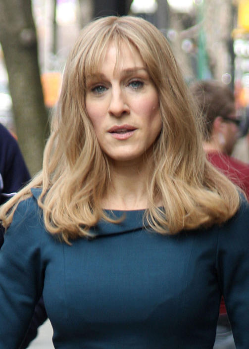 I EN ANNEN ROLLE: Heller ikke mye Carrie i filmen Have You Heard about the Morgans? som st�r ferdig i disse dager. Foto: STELLA PICTURES