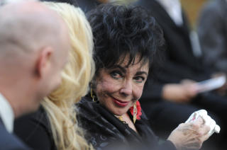 T�REV�TT: Elizabeth Taylor var tidlig p� plass.