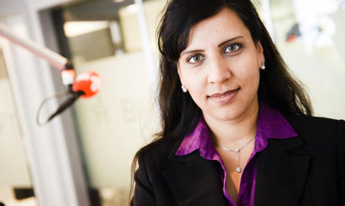 MENER FRP M� JENKE SEG: Tidligere stortingsrepresentant Afshan Rafiq (H) er 5. kandidat i Oslo og leder H�yres Forum for mangfold og inkludering. Foto: H�kon Eikesdal / Dagbladet