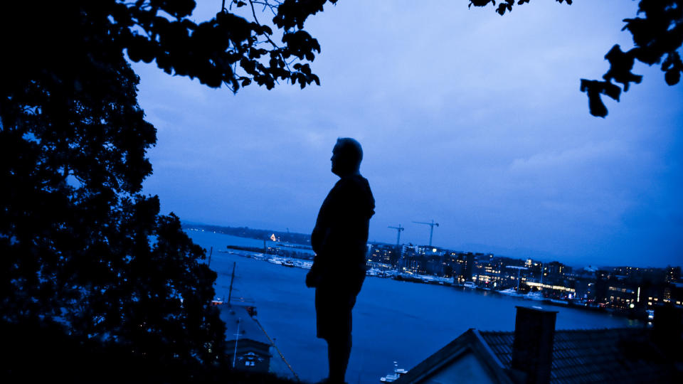 HEVDER SIN USKYLD: &mdash; Det g�r ikke en dag uten at jeg tenker p� Christoffer, sier stefaren, som i april i �r ble d�mt til �tte �rs fengsel for � ha mishandlet sin �tte �r gamle stes�nn til d�de. Christoffers mor, som er gift med mannen, st�tter ham ett hundre prosent. N� skal 37-�ringen fra Sandefjord inn til soning. Foto: Thomas Rasmus Skaug
