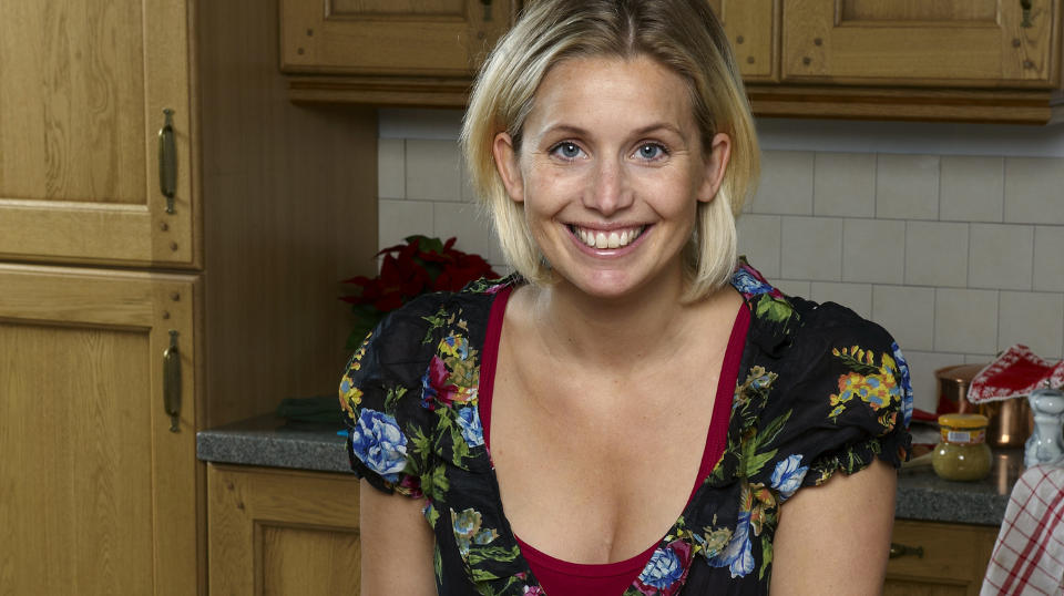 FL�RTET MED RAMSAY: Tina Nordstr�m lot seg ikke pille p� nesen av den britiske stjernekokken, som klagde p� pepperkverna. Foto: STELLA PICTURES