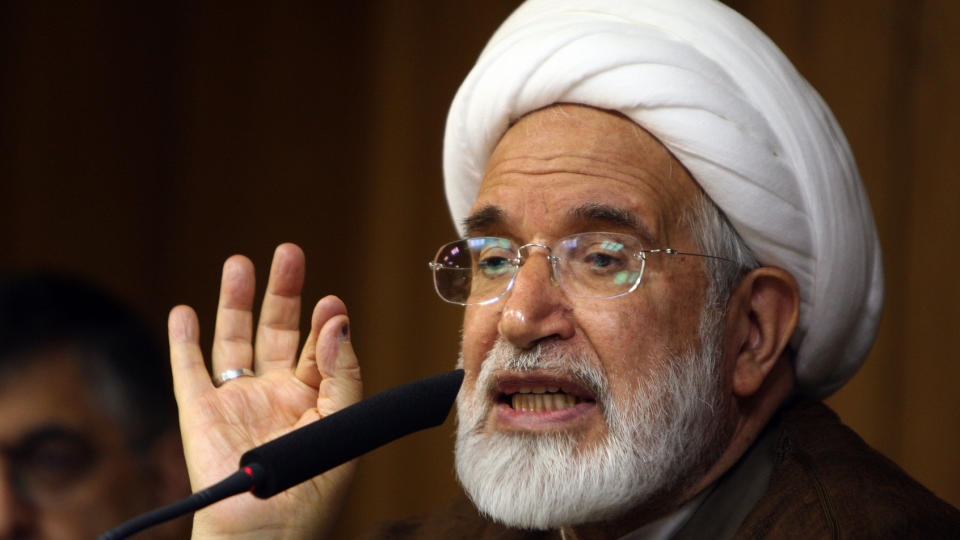 BLE RAIDET: Mehdi Karroubi har uttalt seg kritisk til myndighetene i Iran etter valget. Foto: SCANPIX