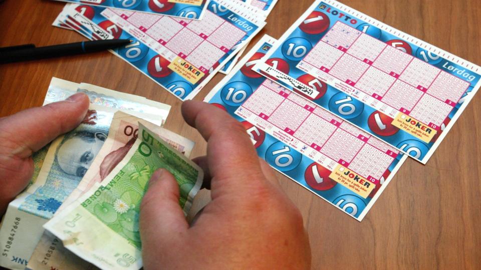 REKORDGEVINST: Den st�rste gevinsten Norsk Tipping noen gang har delt ut, gikk til et ektepar fra Fredrikstad i kveld. Den er p� 37,1 millioner kroner. Illustrasjonsfoto: SCANPIX