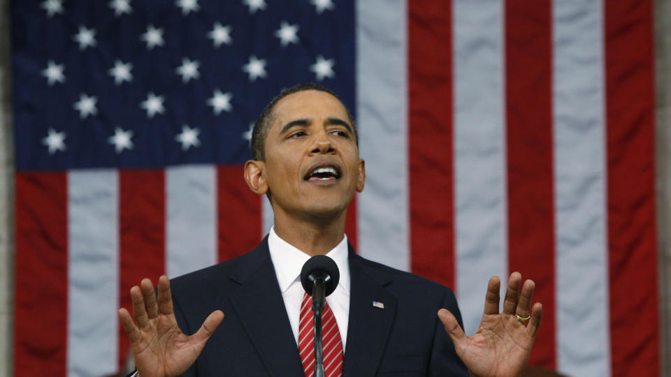 VIL BEDRE HELSETJENESTENE: USAs president Barack Obamas hjertesak er en reform for � gi alle amerikanere helseforsikring og rett til legebehandling. Men forslaget er omstridt blant amerikanere, som ikke vil at staten blander seg inn i slike ting. Foto: Jason Reed/Scanpix
