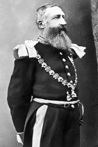 HOLDT KONGO SOM SIN PRIVATE KOLONI: Belgias kong Leopold tjente store penger p� naturgummi og elfenben i Kongo. Foto: WIKIMEDIA