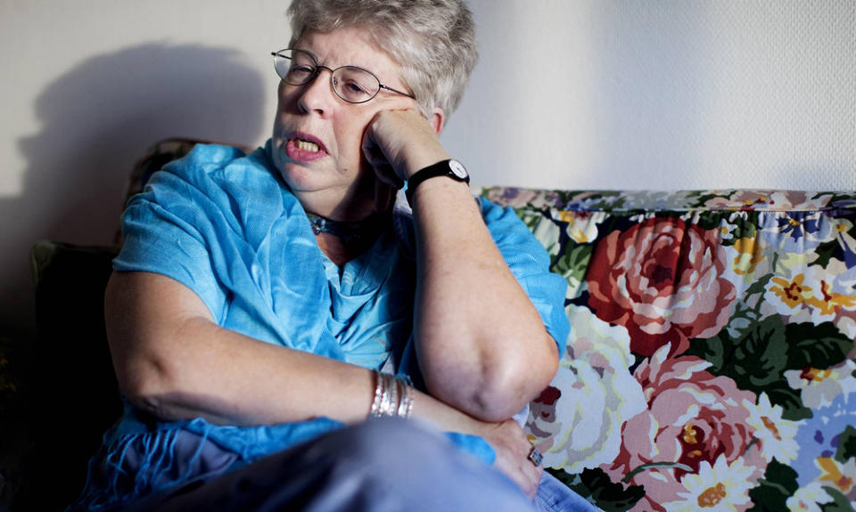 TROR S�NNEN KOMMER HJEM: Kari Hilde French (60) har hatt t�ffe m�neder etter at s�nnen Joshua (27) ble arrestert og seinere d�dsd�mt i Kongo. Foto. ESPEN R�ST/DAGBLADET