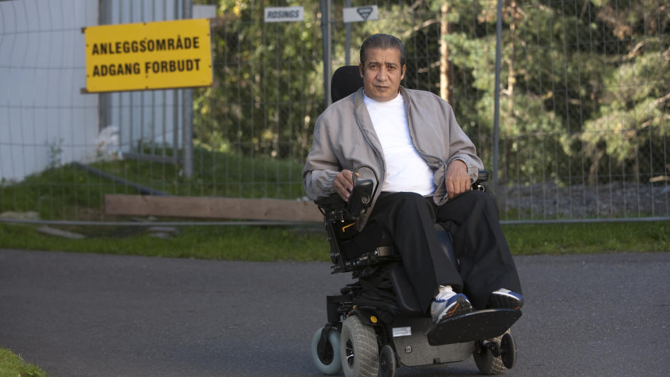 M� P� SOSIALEN: Poliorammede Ben Mustapha (53) har krav p� uf�retrygd, men Nav betaler ikke. Foto: Henning Lilleg�rd