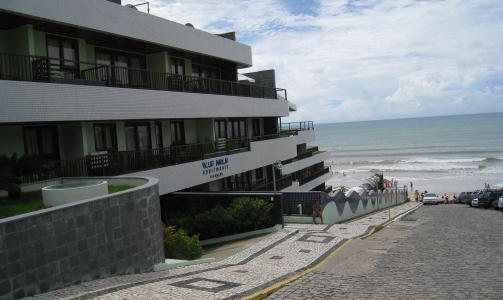 BESLAGLAGT: Blue Marlin-hotellet i Natal er bare ett av flere hotell som politiet i Brasil har beslaglagt.