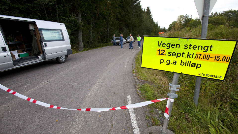 UNDER ETTERFORSKNING: Politiet etterforsker g�rsdagens ulykke i Andebu hvor ei ti �r gammel jente omkom. Foto: Torbj�rn Berg/Dagbladet