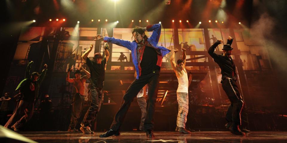 F�R KRITIKK: Allerede f�r den er vist offentlig, blir det hevdet at Michael Jackson-filmen This Is It undersl�r at artisten ble presset hardt i forkant av de planlagte London-konsertene. Jackson d�de 25. juni, 50 �r gammel. Foto: SCANPIX
