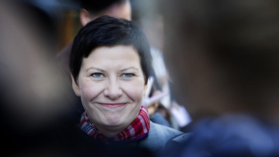 -UT AV REGJERINGEN:  Helga Pedersen skal bli parlamentarisk leder for Arbeiderpartiet p� stortinget, if�lge Dagsavisen. 
Foto: Jon-Michael Josefsen / Scanpix