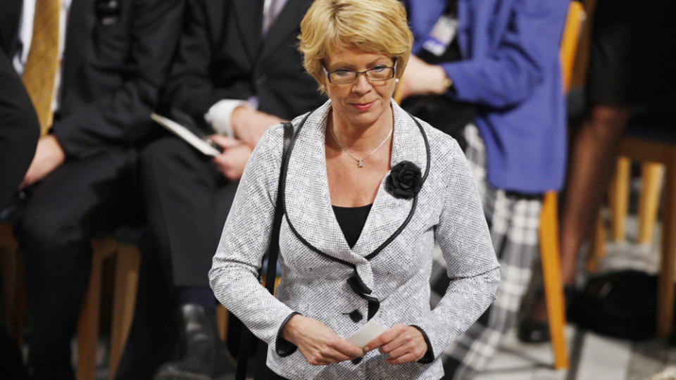 FERDIG MED POLITIKK: Tidligere Sp-leder �slaug Haga blir lobbyist. Foto: H�KON MOSVOLD LARSEN/SCANPIX