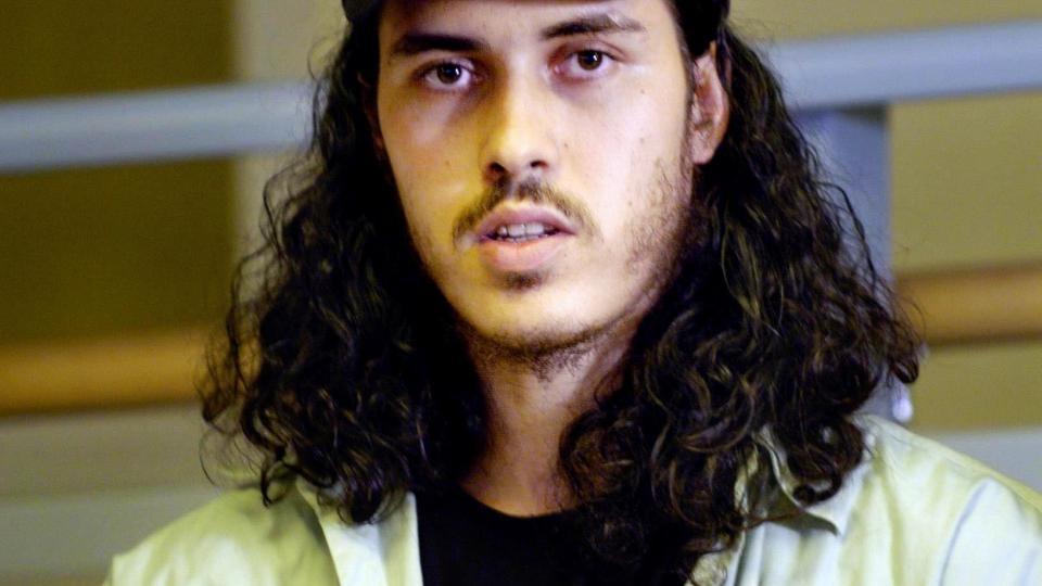 P�GREPET IGJEN: Mehdi Ghezali holdt en pressekonferanse etter at han ble l�slatt i 2004. N� er han p�grepet igjen. Foto: Roger Vikstr�m/Expressen