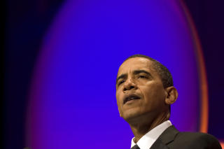  �For en g�rning�:  Selv president Barack Obama reagerer p� Kanye Wests opptreden. Foto: Scanpix