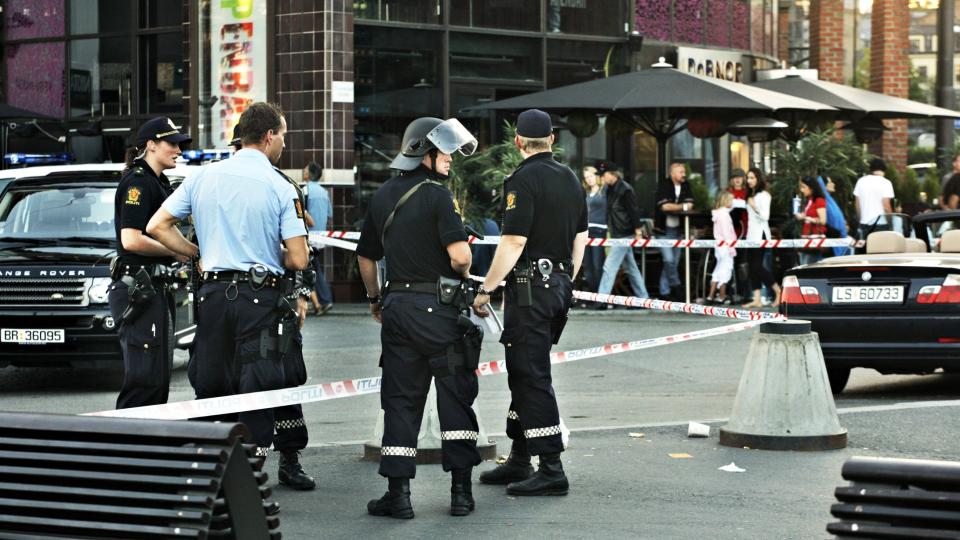 FRIFINNES: En 27-�ring og en 30-�ring g�r fri etter � ha v�rt siktet etter skytedramaet p� Aker Brygge i 2006. Foto: Anders Gr�nneberg/Dagbladet