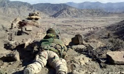 AFGHANISTAN 2002: Dette bildet viser spesialsoldater fra Task Force K-BAR s�r i Afghanistan i februar 2002. Den samme operasjonen deltok Rathsack i. Foto:  EPA PHOTO AFP/US NAVY/STR/dj