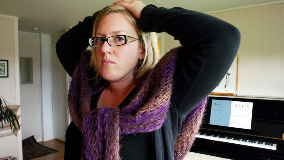 FORTVILET: Signe Pande fryktet hele hennes flyttelass hadde blitt borte for godt, da flyttebyr�et hun brukte sluttet � ta telefonen. Foto: YNGVE JACOBSEN
