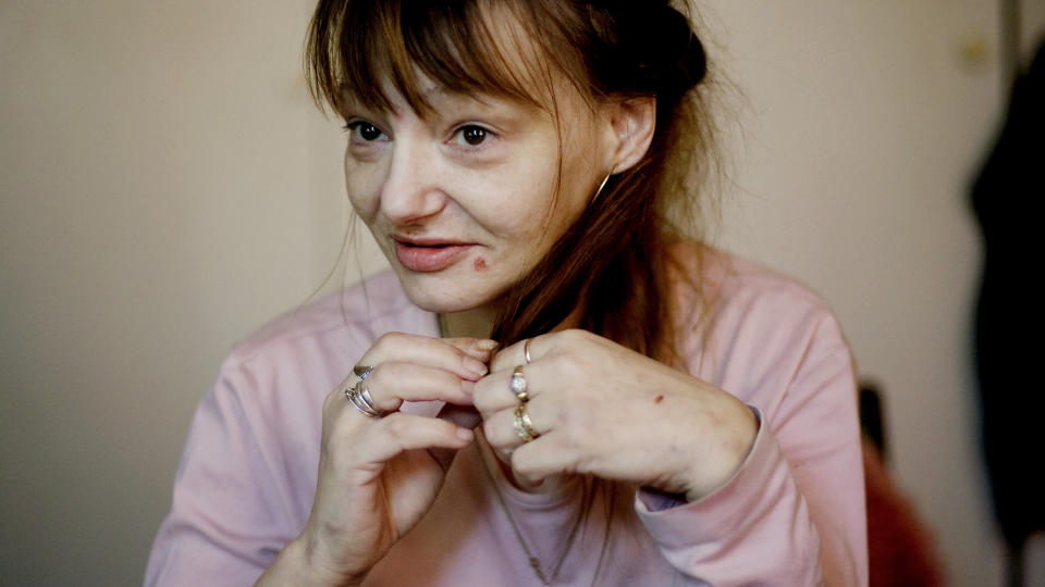 LIKER DET IKKE:  Ingrid Helene Sv�ren liker ikke at helseopplysninger om henne er havnet p� avveie, men hun tenkter at de kunne v�rt mye verre. Foto: Foto: Torbj�rn Gr�nning