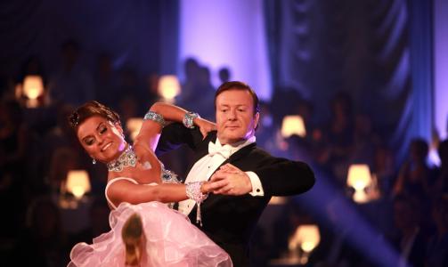  ELEGANT:  Charter-Svein og Nadya danset engelsk vals. Foto: Eirik Urke
