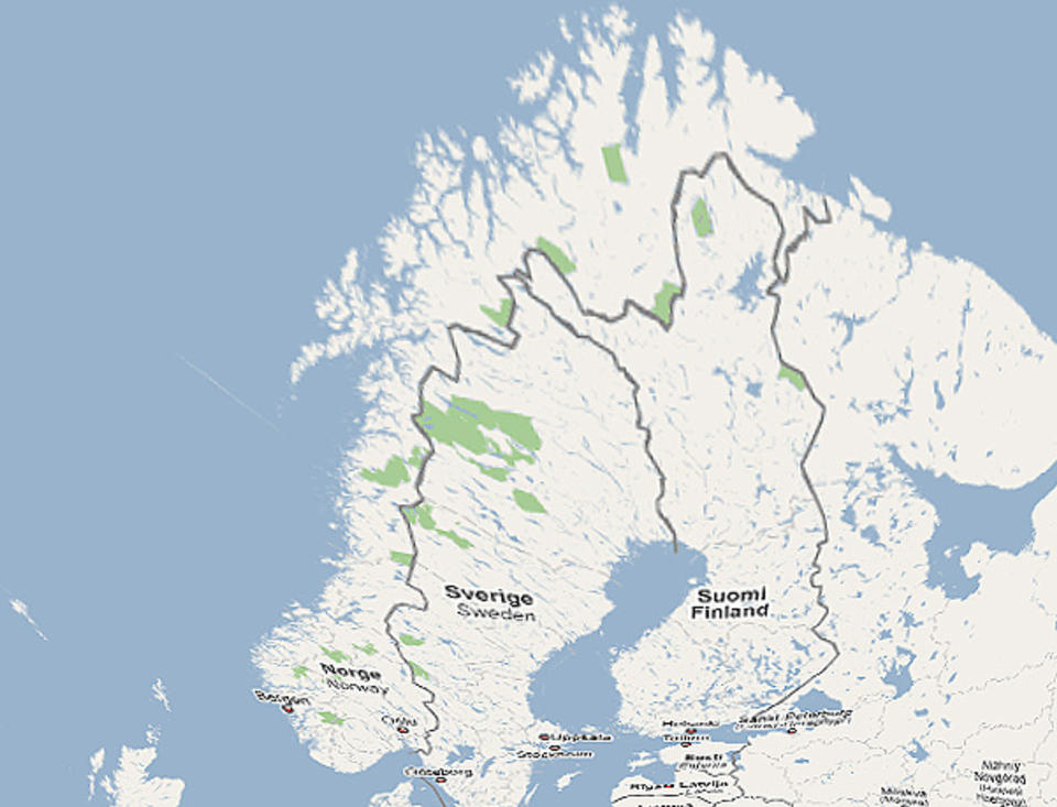 SKJEVT: Hvorfor har vi en skjev fordeling der distriktene f�r flere mandater per innbygger enn det de store byene gj�r? Illustrasjonsbilde og fotomanipulasjon: Google Maps