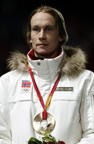 NORSK OL-VINNER: Lars Byst�l..
Foto: Cornelius Poppe / SCANPIX